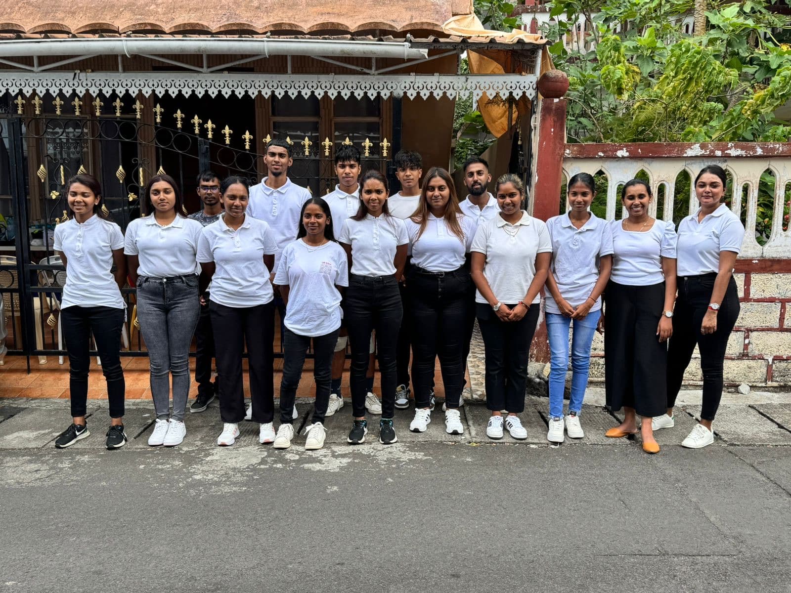 The FABSA team in Beau-Bassin
